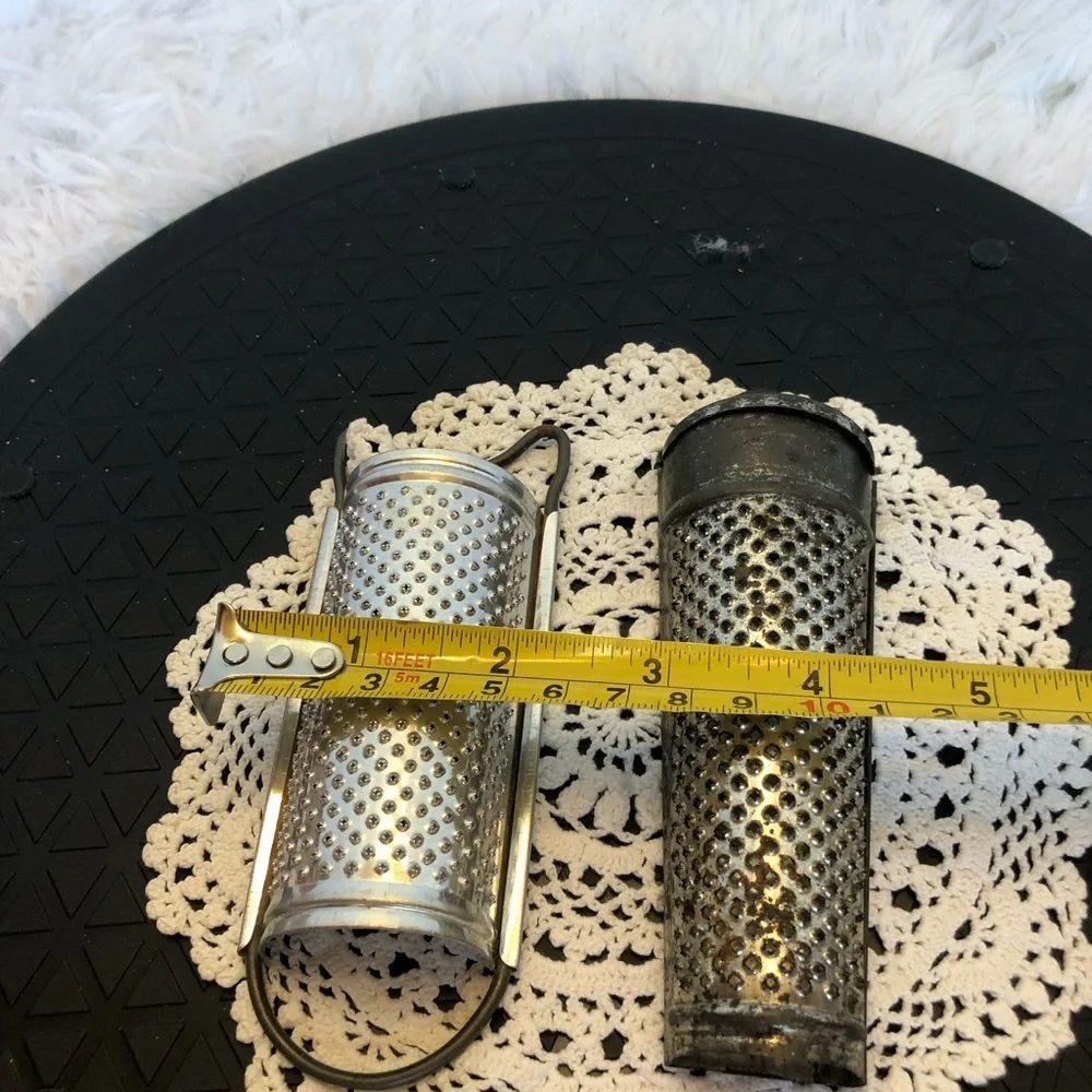 Vintage Nutmeg Graters Grinders Zesters Set of 2 1950s